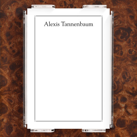 Classic 1 Note Sheet Set