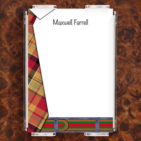 Tie Pad Note Sheet Set