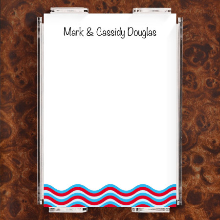 Wavey Stripes Note Sheet Set