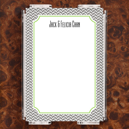 Herringbone Note Sheet Set