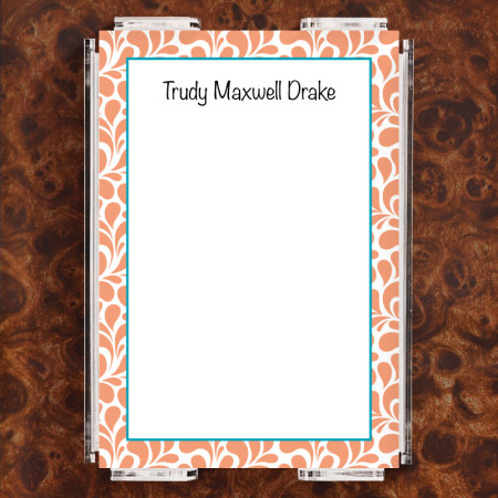 Paisley Shapes Note Sheet Set