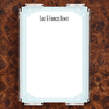 Elegant Scroll Note Sheet Set