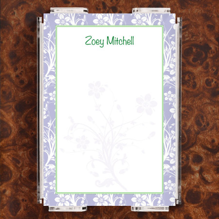 Floral 1 Note Sheet Set