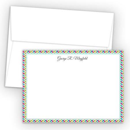 Chevron 2 Correspondence Cards 