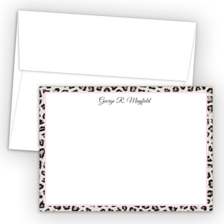 Snow Leopard Correspondence Cards 
