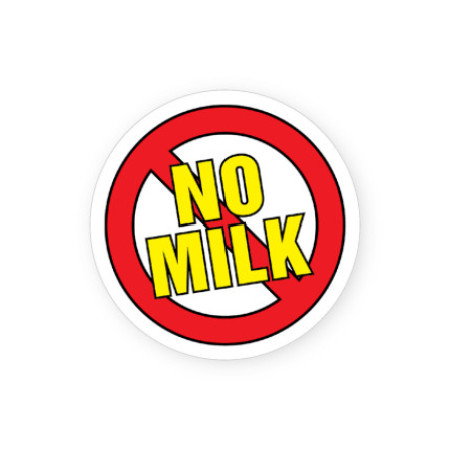 No Milk Labels for Allergies