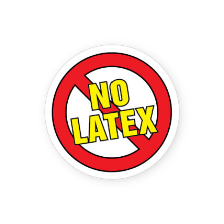 No Latex Labels for Allergies