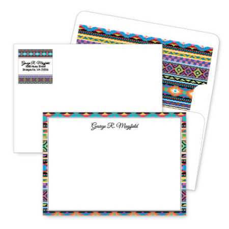 Aztec Artistic Correspondence Card Ensembles
