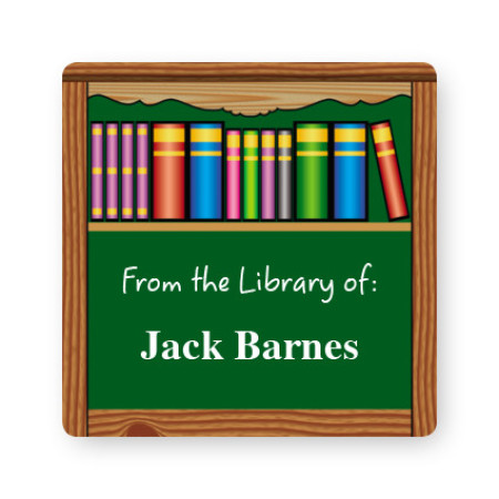Bookshelf Property ID Labels