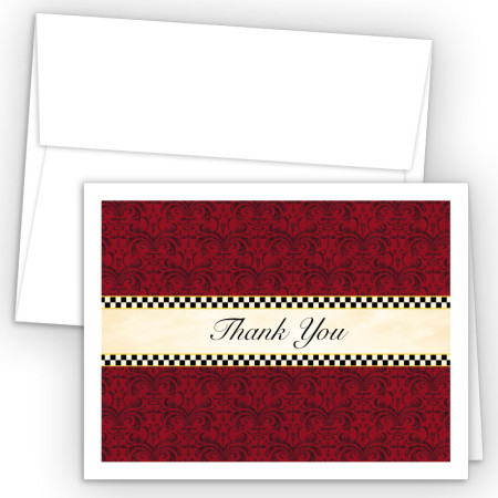 Checkers Thank You Cards