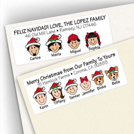 Christmas Address Labels