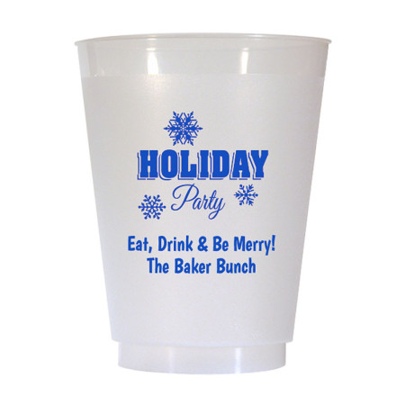 Christmas Cup Design 12 16 oz Personalized Christmas Party Cups