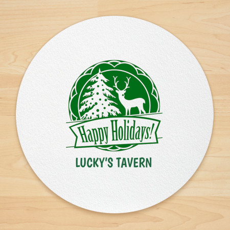 Christmas Design 13 Personalized Christmas Coasters