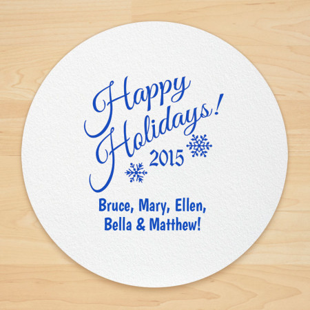 Christmas Design 15 Personalized Christmas Coasters