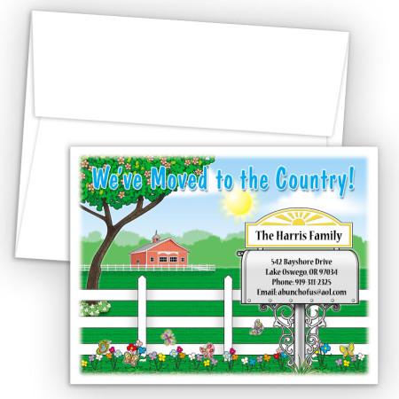 Country Move Moving Card