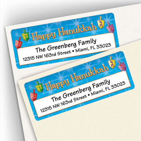 Dreidels Address Labels