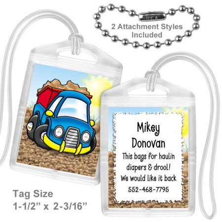 Dump Truck Mini Tag