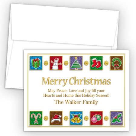 Elements Merry Christmas Holiday Cards