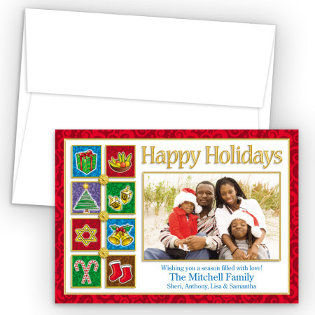 Elements Photo Upload Holiday Card