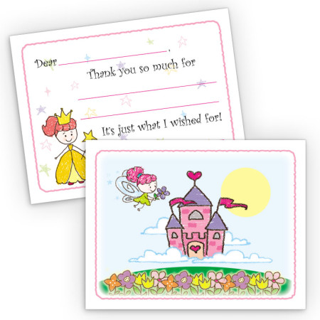 Fairy Tale Fill-In Thank You Cards
