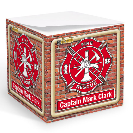 Fire Rescue Memo Cube
