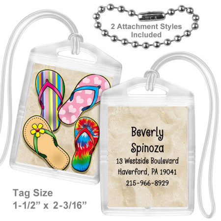 Flip Flop Sandals Mini Tag