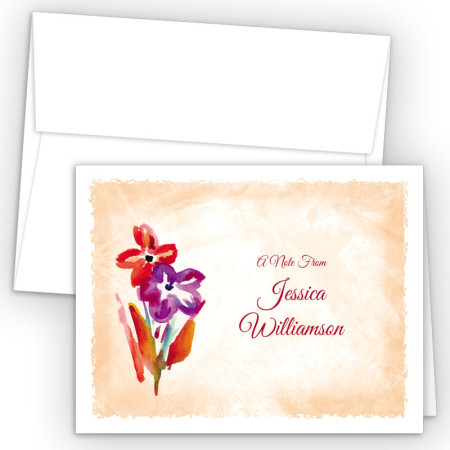 Flowers Note Card