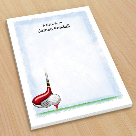 Golf Design 2 Small Note Pads