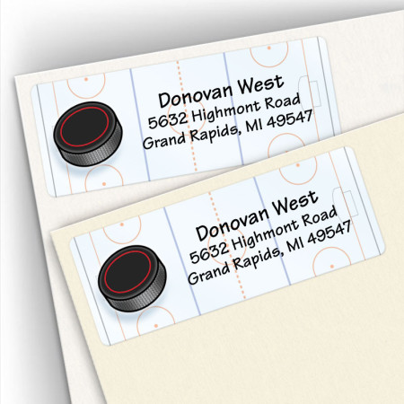 Hockey Address Labels