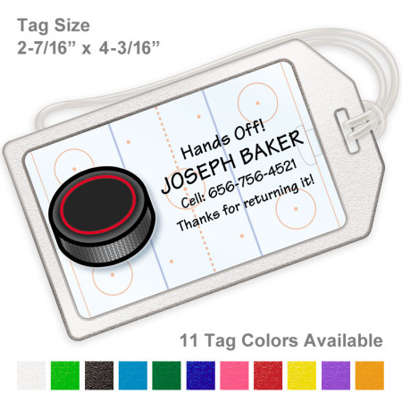 Hockey Bag Tag
