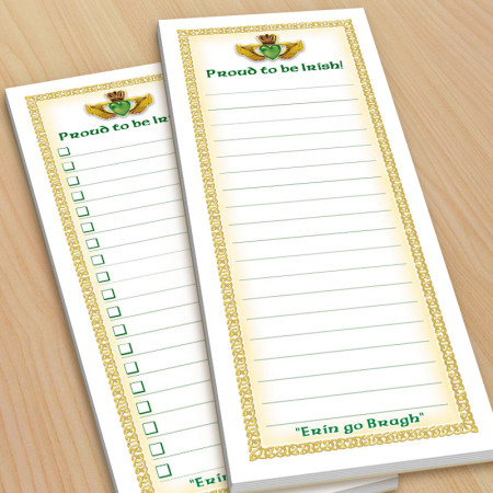 Irish Claddagh To-Do Pads