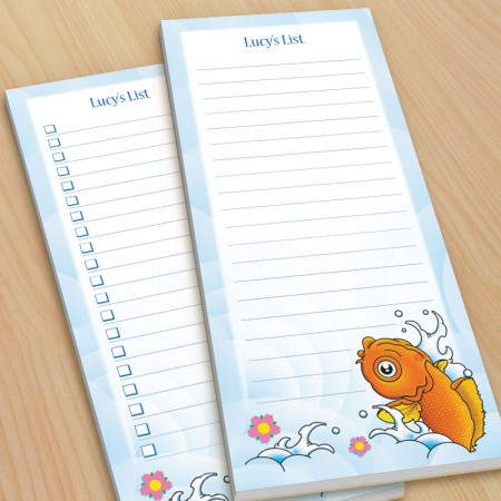 Koi Fish To-Do Pads