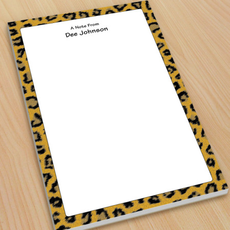 Leopard Pattern Large Note Pads
