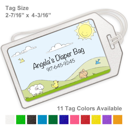 Little Animals Luggage Tag