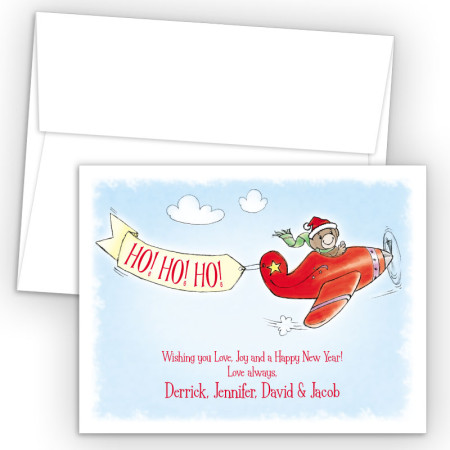 Monkey Pilot Holiday Cards