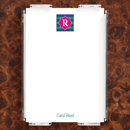 Monogram 14 Note Sheet Set