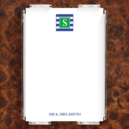 Monogram 16 Note Sheet Set