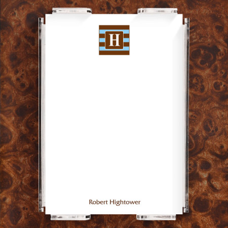 Monogram 8 Note Sheet Set