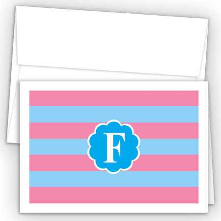 Monogram Fold Over Note Cards 6