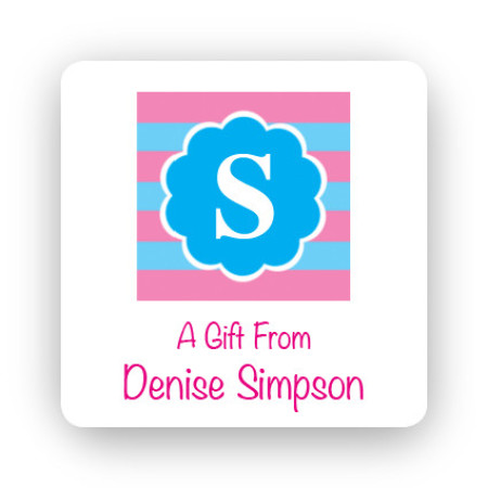 Monogram Gift Labels 6