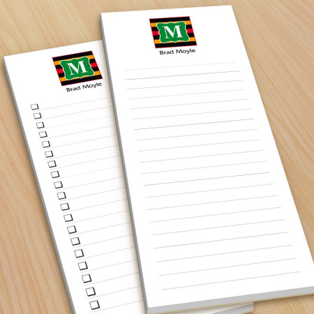 Monogram List Pad 12