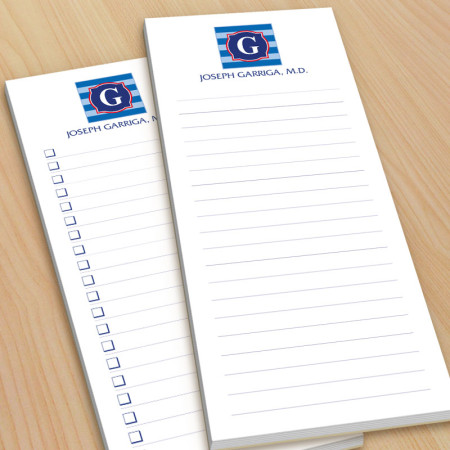 Monogram List Pad 7