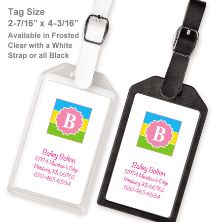 Monogram Luggage Tag 1