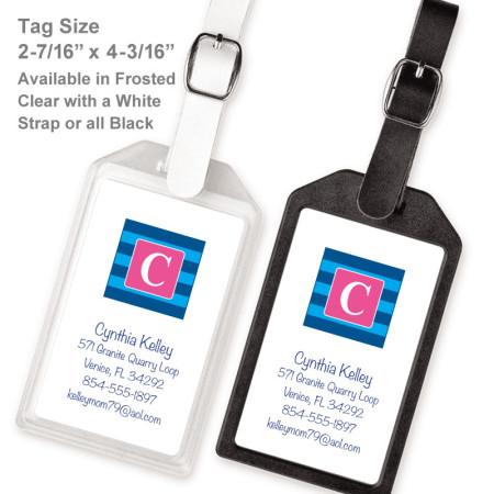 Monogram Luggage Tag 2