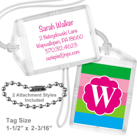 Monogram Mini Tag 15