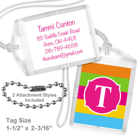 Monogram Mini Tag 17