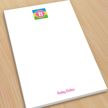 Monogram Note Pad 1 - Large