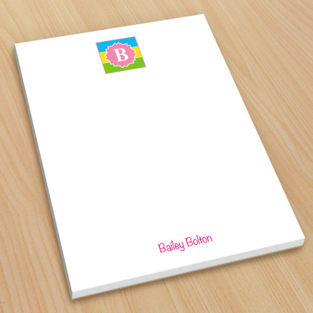 Monogram Note Pad 1 - Small