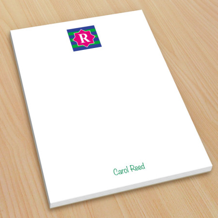 Monogram Note Pad 14 - Small