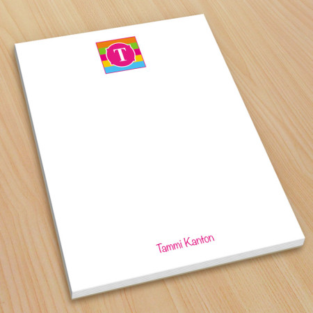 Monogram Note Pad 17 - Small